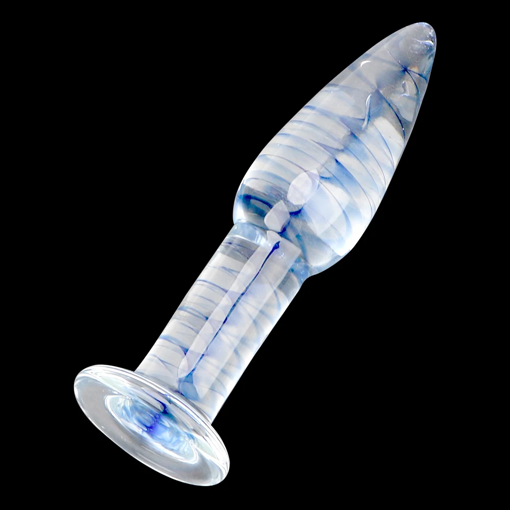 OLO Adult Products Sex toys for Women Transparent Butt plug Female Masturbation Crystal Dildo Glass Anal Plug | Красота и здоровье