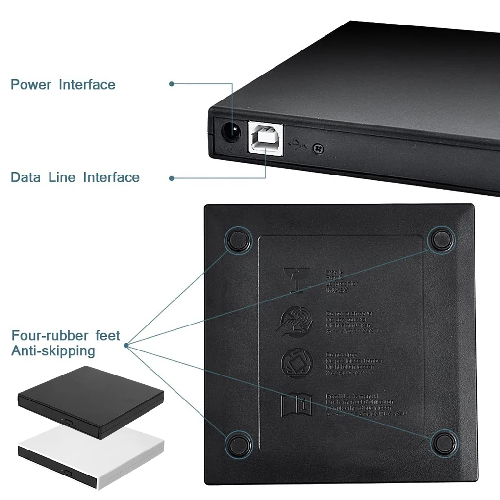 USB 2, 0 DVD    CD-RW -Plug and Play  Macbook ,