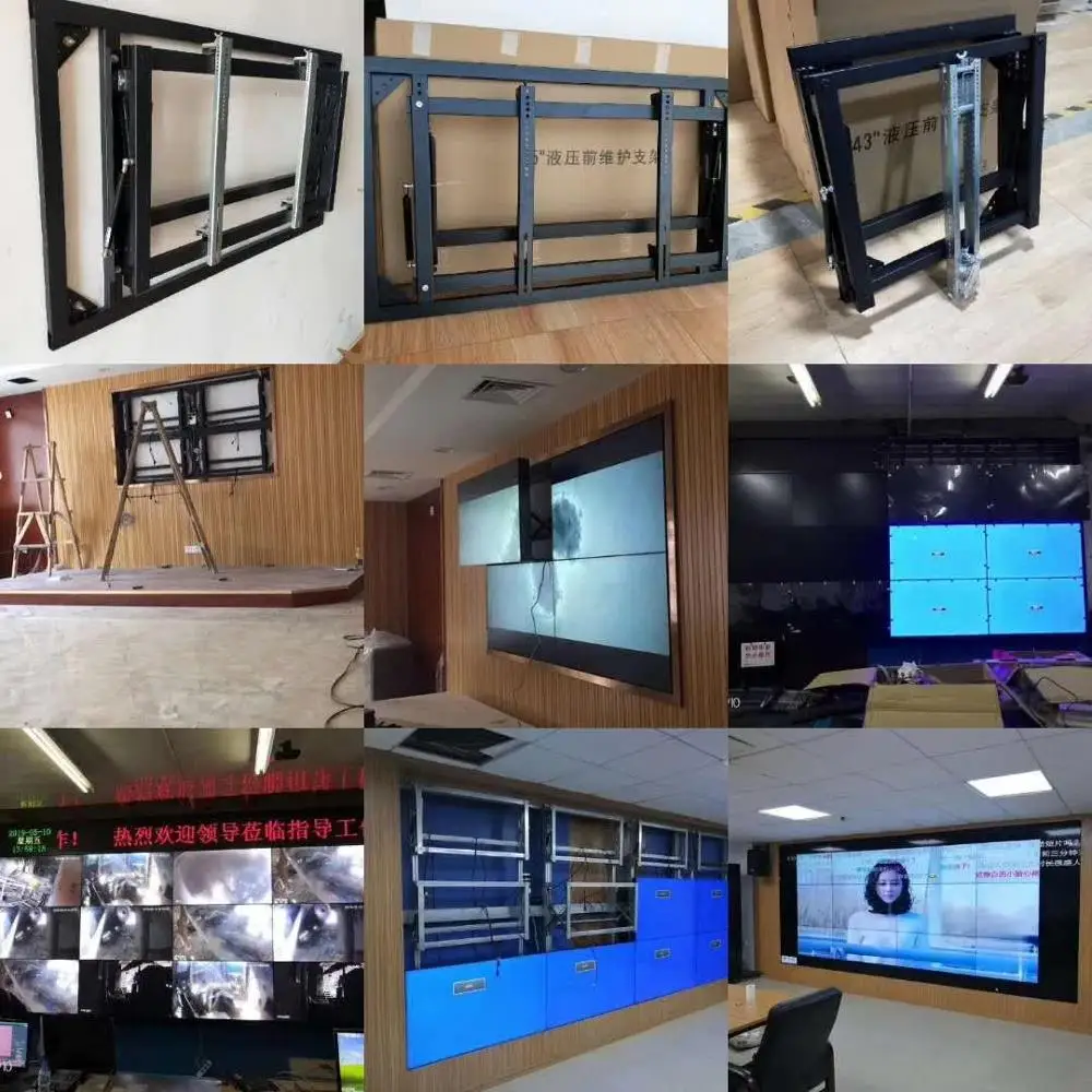 B2B cabinet steel structure support stands for lcd led video wall big screen display