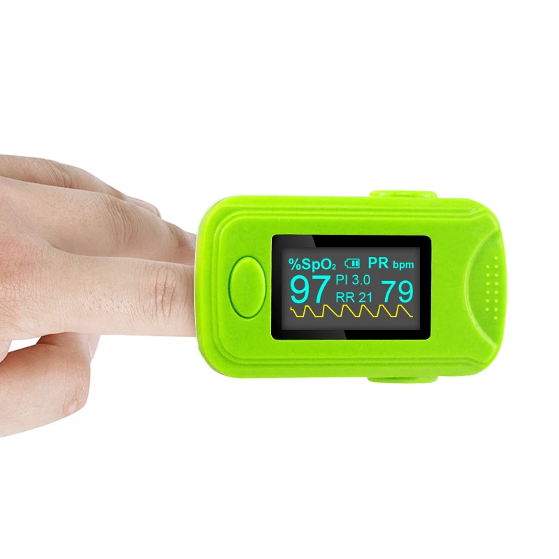 Домашний медицинский oled дисплей пульсоксиметр с пальцевым наконечником