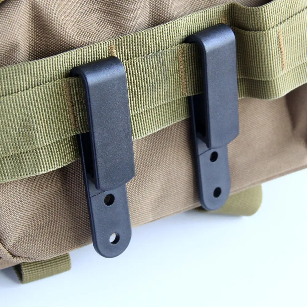 Набор из 2 зажимов для ремня QingGear пластиковые зажимы IWB жесткий зажим