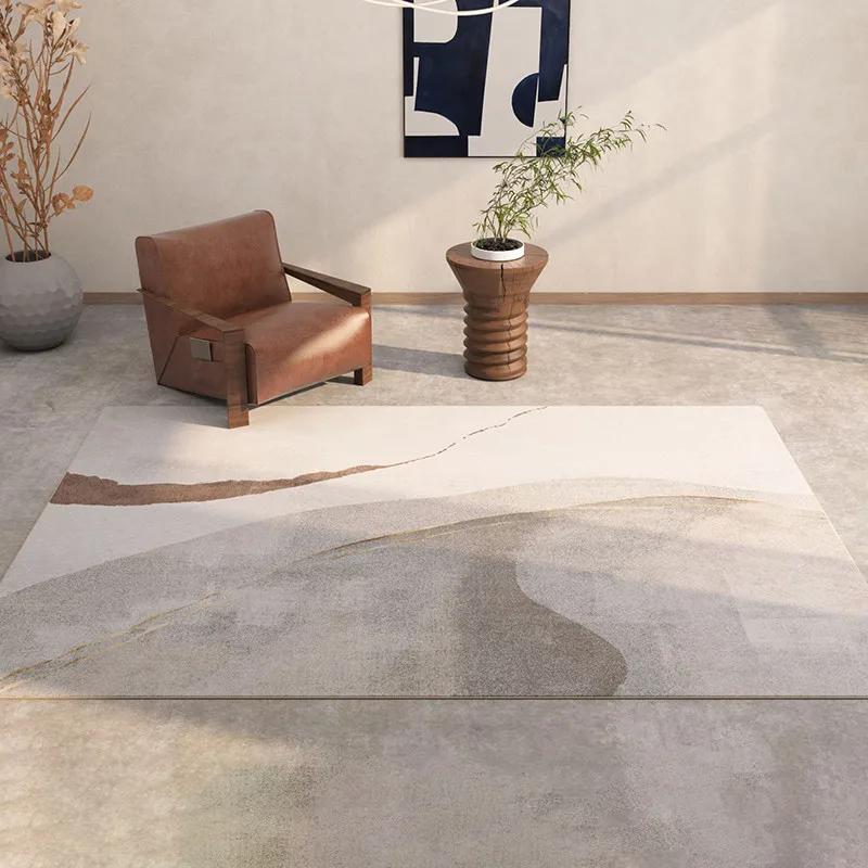 Скандинавские художественные ковры для гостиной минималистичный моющийся ковер