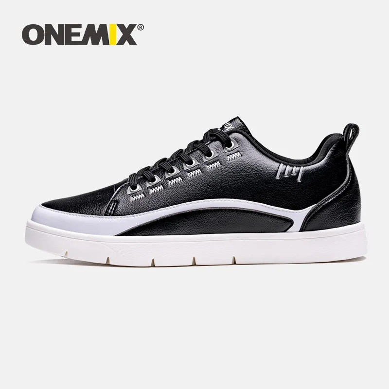 

Onemix 2021New Мужская обувь для скейтбординга дышащая износостойкая обувь удобная женская летняя белая обувь на плоской подошве со шнуровкой