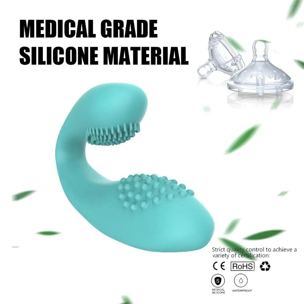 Фаллоимитатор вибратор 12 Скоростей Вибрация точка G Клитор U-образный