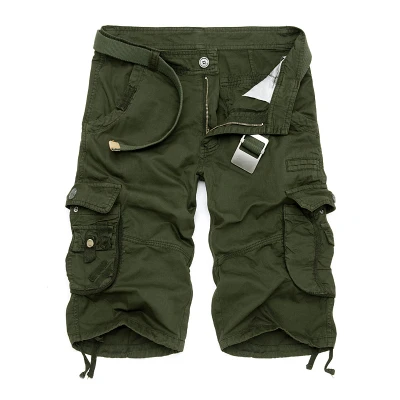 Mens Military Cargo Shorts 2019 Brand New Army Camouflage Tactical Men Cotton Loose Work Casual Short Pants Plus Size | Мужская одежда