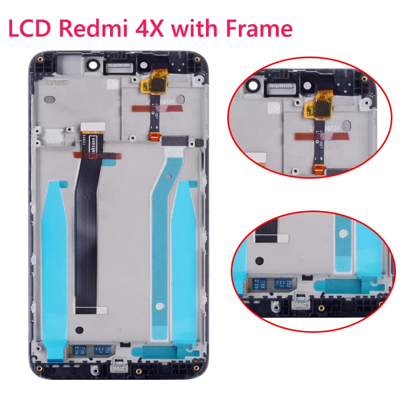 Новый дисплей для XIAOMI Redmi 4X LCD сенсорный экран с рамкой Prime ЖК Pro Замена|Экраны