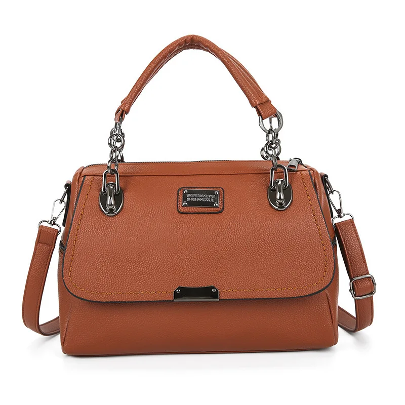 

Сумка женская через плечо, вместительная сумка-тоут из иностранного газа, на одно плечо, для переноски, 2021