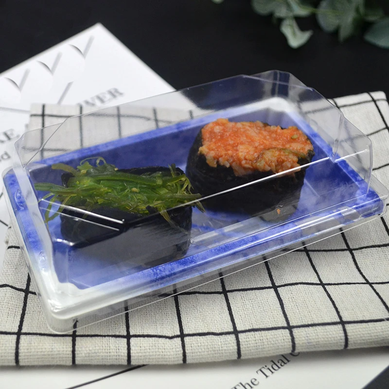 Одноразовая коробка для суши мини блюда поднос еды тарелка торт печенье упаковка