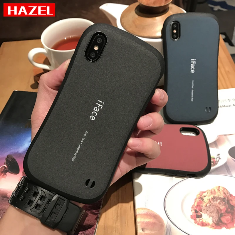Матовый ударопрочный чехол iFace для iphone 11 pro XS Max 6 S 7 8 Plus X XR Защитный матовый |