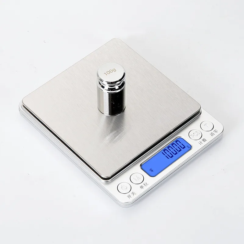 

Цифровые кухонные весы для выпечки, высокоточные бытовые весы из нержавеющей стали для приготовления пищи и кофе, 0,01 г