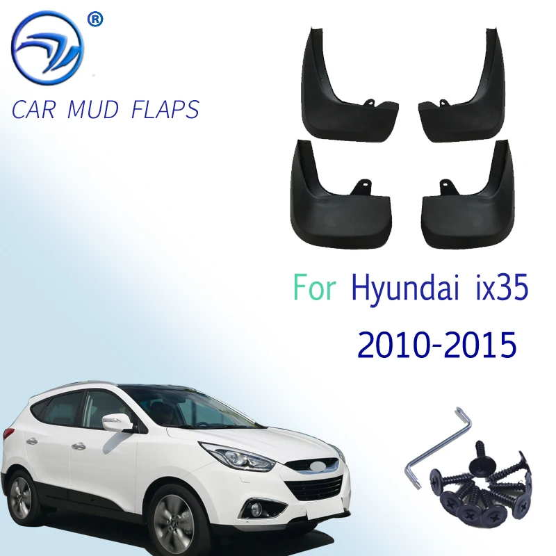 4 шт. Автомобильные Брызговики для Hyundai ix35 2010 2011 2012 2013 2015|Грязезащита| |