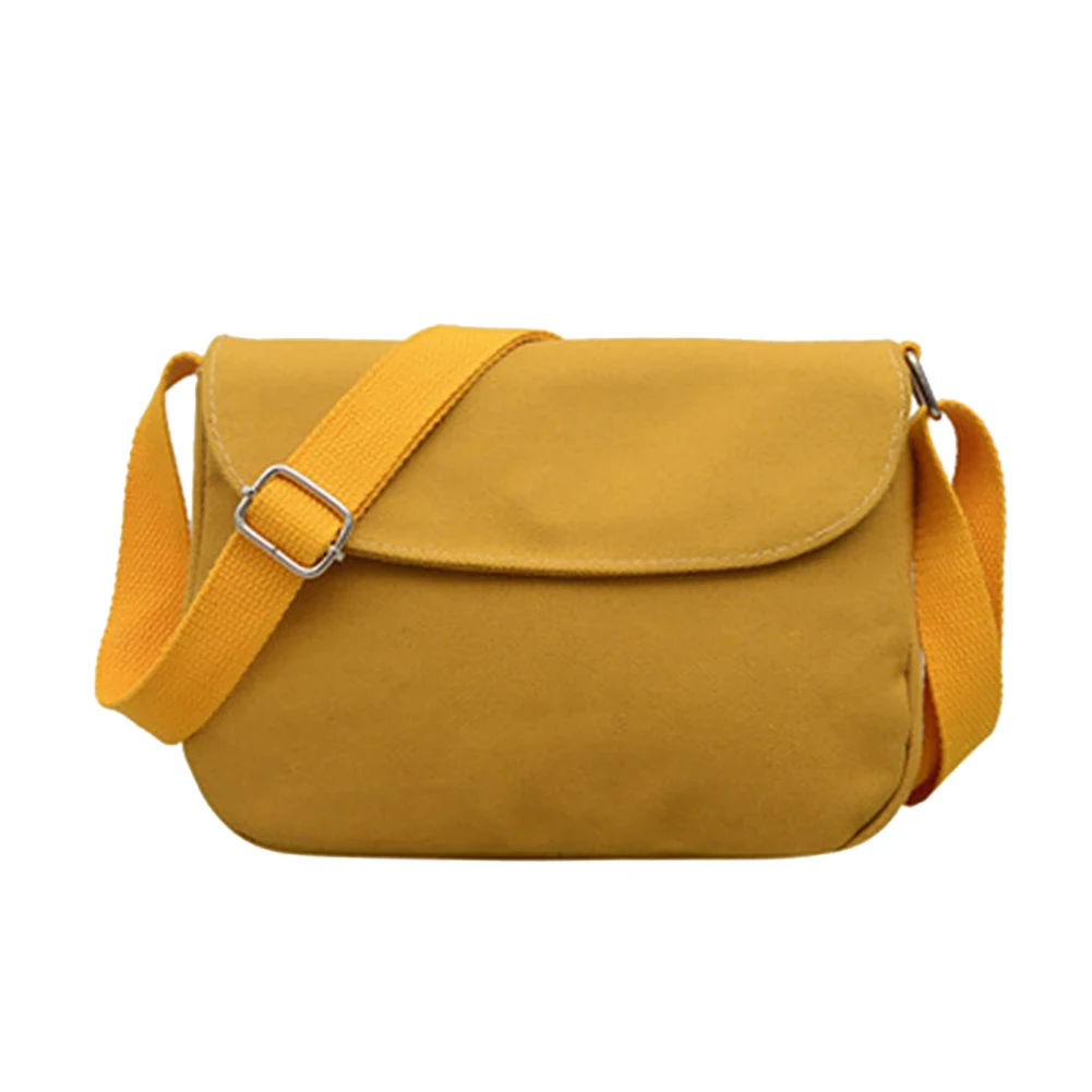 

Simple Big Capacity Canvas Bag Vintage Bag Women Solid Color Large Capacity Shoulder Handbag