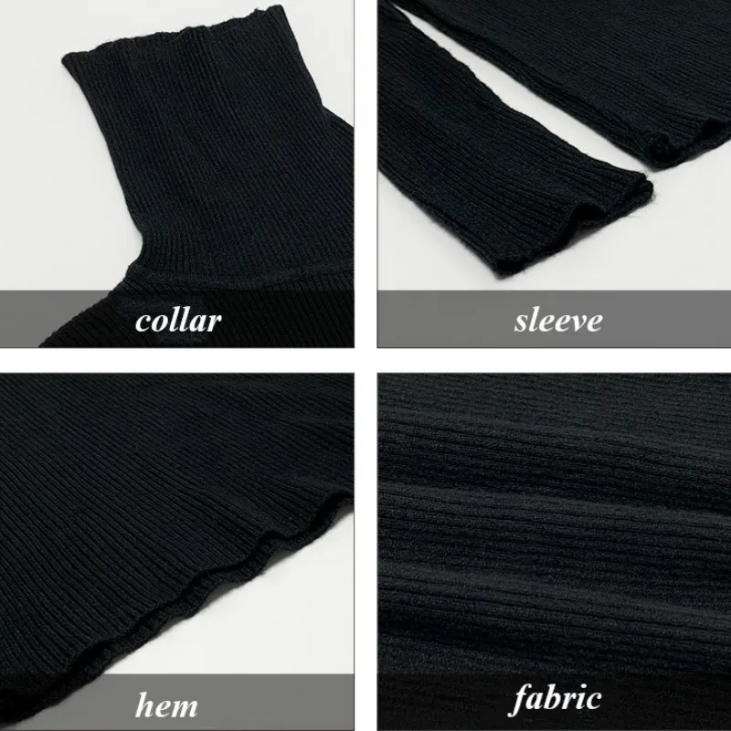

Pullovers Women Turtleneck Slim Sweaters Ladies Elegant Vintage Simple All-match Warm Soft Chic Ulzzang Outerwear Korean Daily