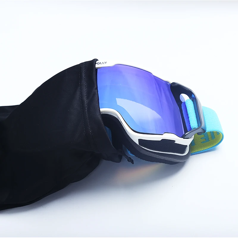 JIEPOLLY брендовые лыжные очки UV400 Анти туман большая Лыжная маска лыжи мужчины