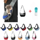 Уличная сетчатая переноска для собак, удобная сумка на плечо, дышащий тоут из ткани Оксфорд для путешествий с питомцами и щенками