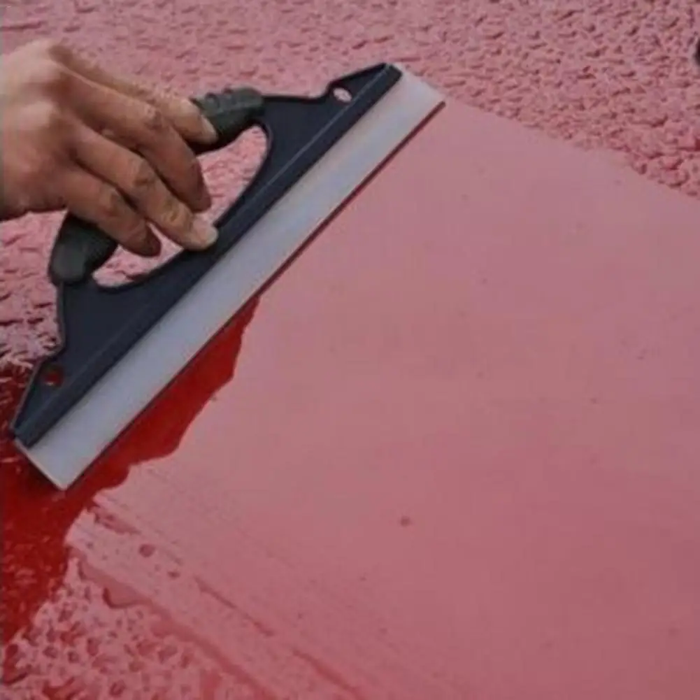 

Universal Silicone Windshield Cleaner Scraper Auto Car Vehicle Windshield Squeegee with Short Handle Non-slip Cushion