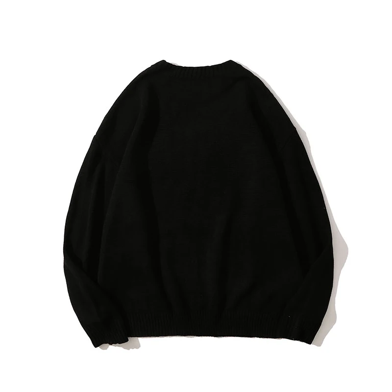 

Fashionable Hip Hop Pattern Printed Billie Knitting Pullovers Sweaters Autumn and Winter Women Loose Casual Sweater Harajuku