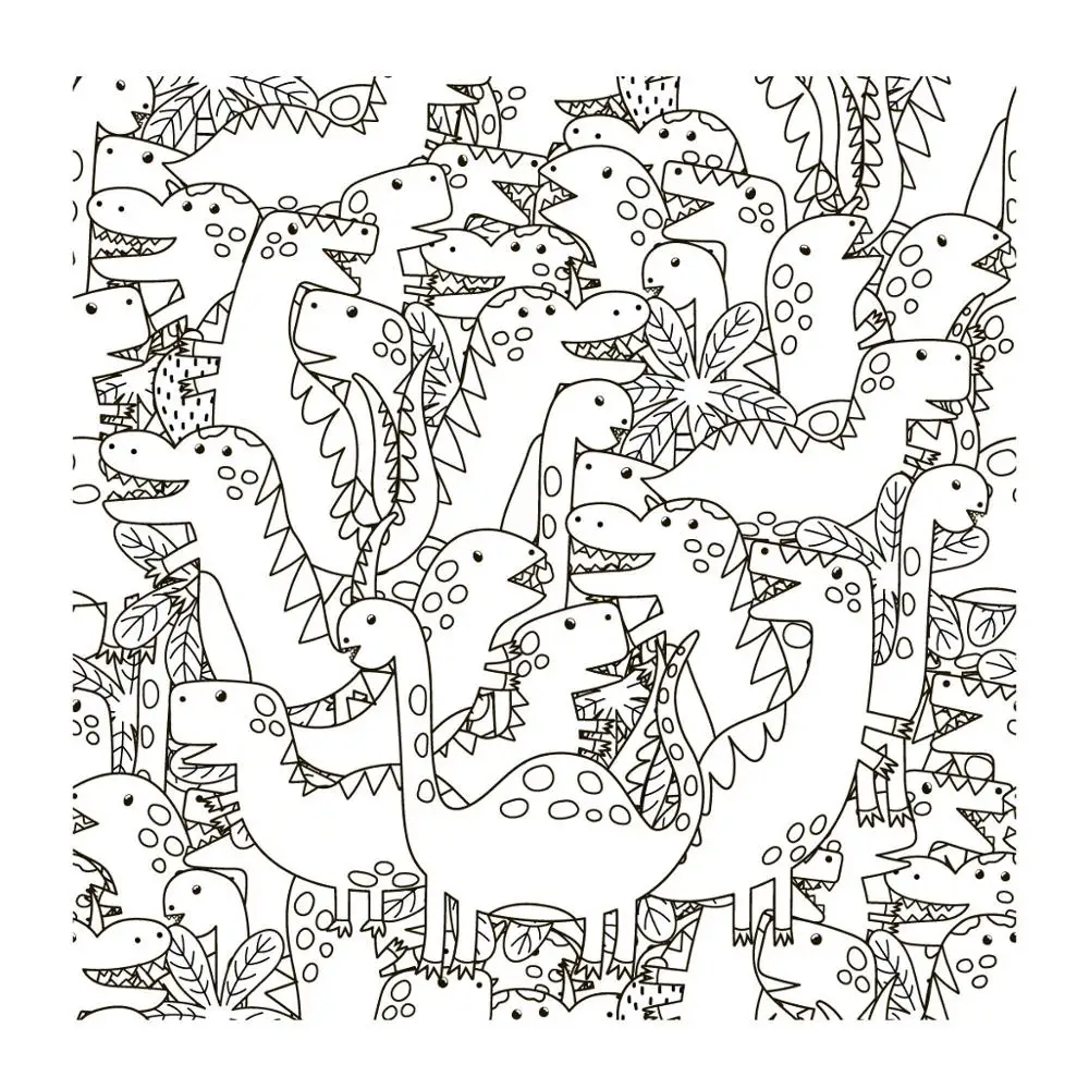 

Cute dinosaur Clear Stamps For DIY Scrapbooking/Card Making/Album Decorative Rubber Stamp Crafts