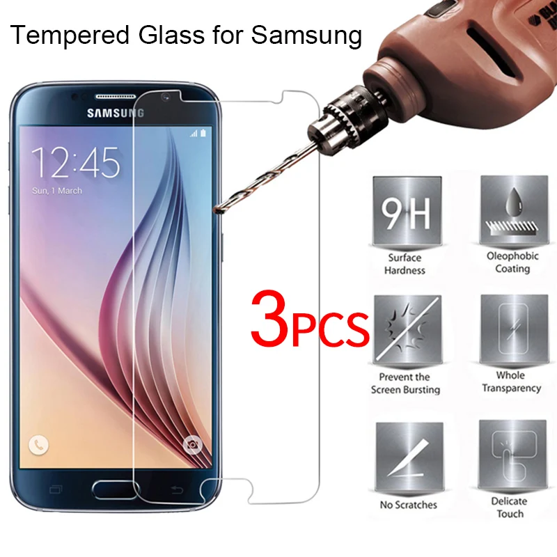 2.5D твердое закаленное стекло для Samsung Galaxy S3 S4 S5 Mini A01 A51 A71 A50 S6 S7 Защитная пленка