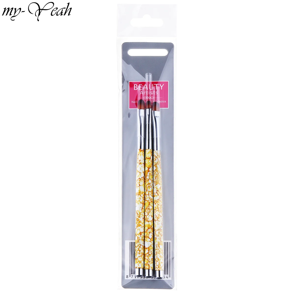 3 шт./компл. дизайн ногтей акриловая УФ гель Расширение строитель Лепесток