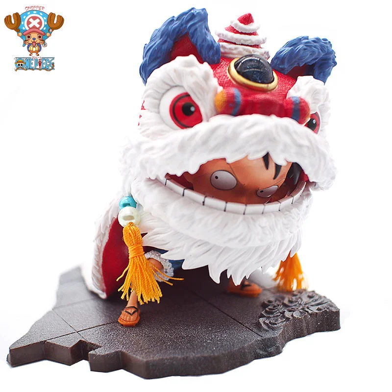 Аниме ONE PIECE Monkey D. Соломенная шляпа Луффи Group весенний фестиваль танцы дракона и