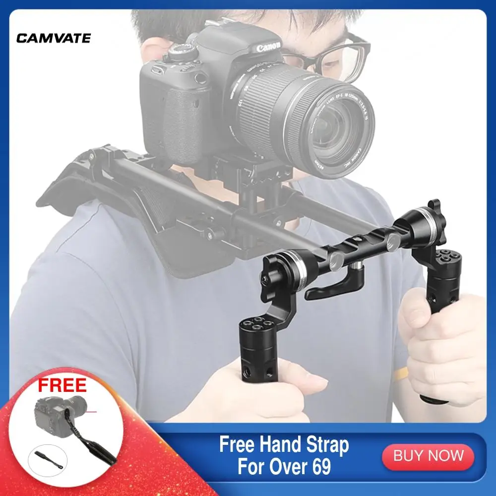CAMVATE 2 штуки ручка для сыра с ARRI Rosette M6 крепление соединение и 15 мм двойной стержень