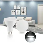GU5.3 Точечный светильник AC 12 В 220 В 110 В SMD 6 Вт домашний Декор лампа для помещений энергосберегающие Bombillas GU10 MR16 Светодиодный ная лампа точечный светильник