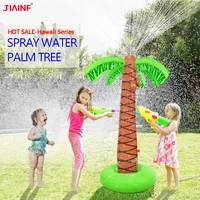 inflatable sprinkler palm tree water play toys for kids spray water tree toy for outdoor summer fun backyard party decoration