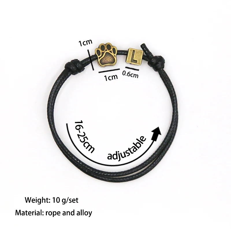 2019 новые модные браслеты для женщин и мужчин браслет с буквенным принтом A ~ Z