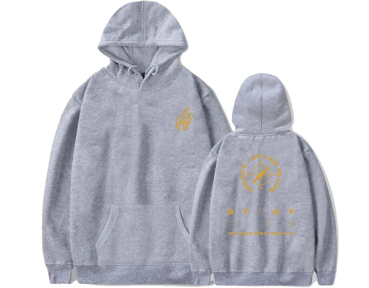 

Stray Kids Unlock Hoodies Women Go Live In Life Peripheral Support Same Hoodie Tops Streetwear Sweatshirt Girls
