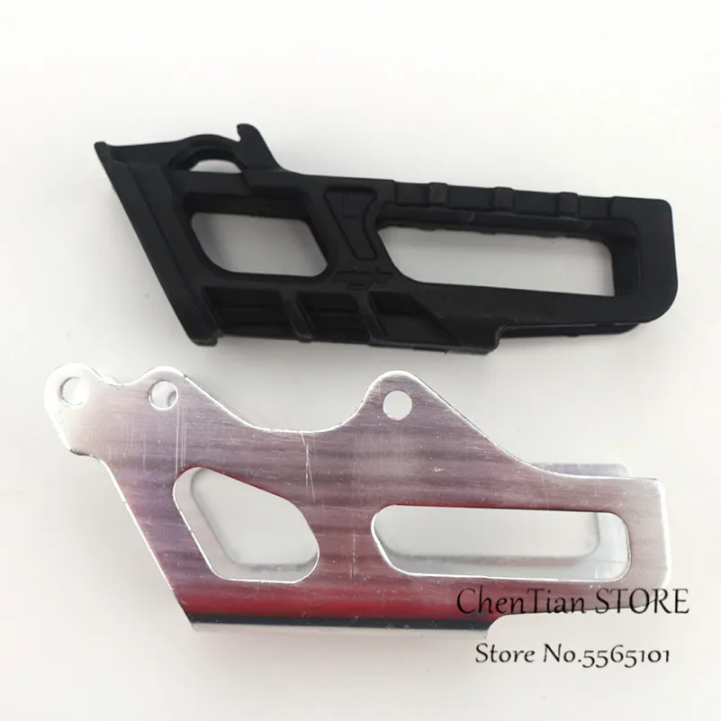 Motorcycle Chain Guide Guard For CR125R/250R 05-07 CRF250X 06-06 CRF450X CRF250R 05-06 CRF450R Motorbike Parts | Автомобили и