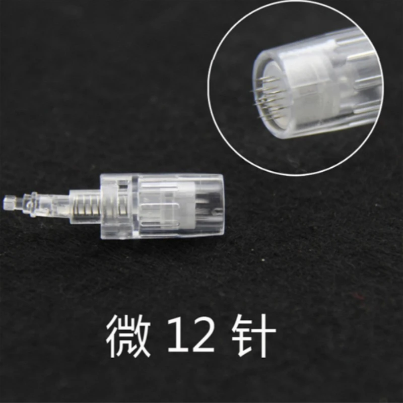 

10pcs/pack Micro 12 pins Derma Pen Bayonet Cartridge Needles For Electric Microneedle Derma Pen Nano MYM Needles Tip