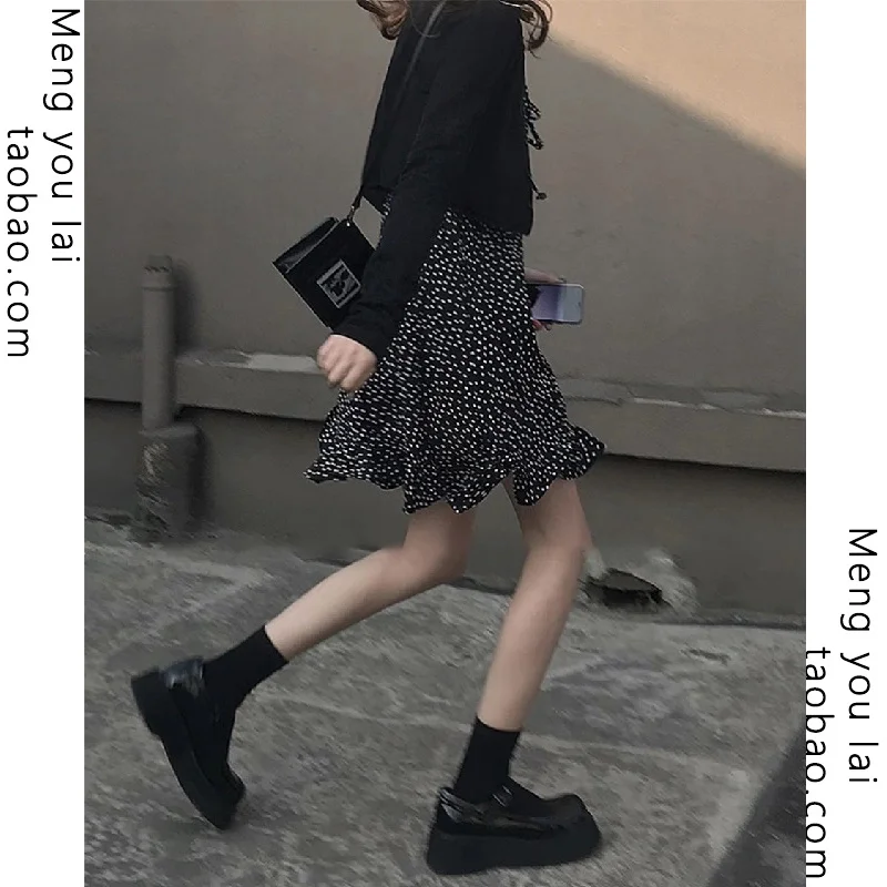 

2021new Arrival Salty Sweet Internet Celebrity Anti-aging Black Short Coat Women's Slimming Versatile Long Sleeves Knitted.Kio