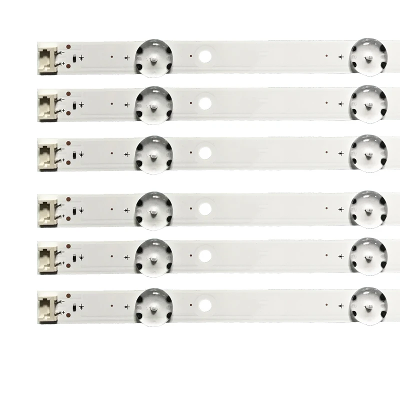 (Новый комплект) 3 шт. 8 светодиодный 850 мм лента для подсветки LG 43 uh6030 43UF640 экран