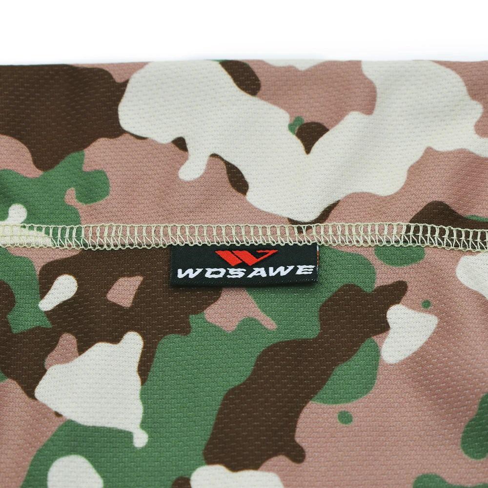 Маска WOSAWE на все лицо для езды мотоцикле лыжах камуфляжная модель обогреватель