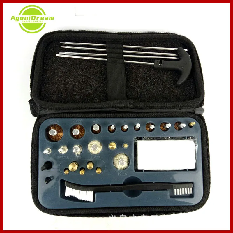 

New 26pcs Tactical Universal Gun Cleaning Kit For Rifle Pistol Handgun Shotgun Brush Tool Professional Hunting Gun Accessories