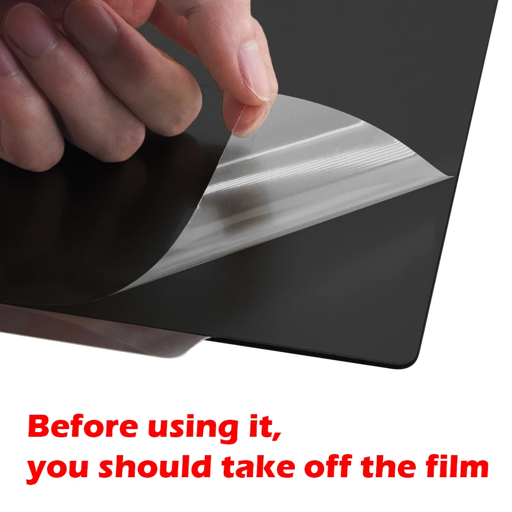 3d printer pei sheet magnetic needle pad hot bed sticker flex fusible 220x220235x235310x310 magnetic base 3d printer parts free global shipping