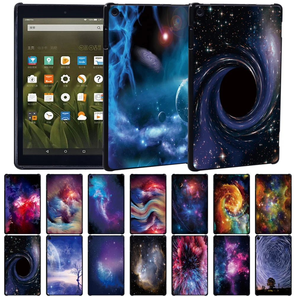 Чехол для планшета Amazon Fire 7/HD 10(5th/7th/9th Gen)/HD 8 противоударный чехол + Бесплатный