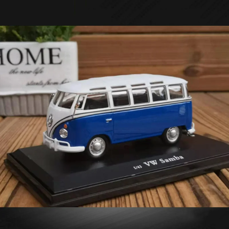 1/43 сплав Samba T1 автобус игрушечные машины металлическая модель эвакуатора коллекция игрушечный фургон автомобиль для детей