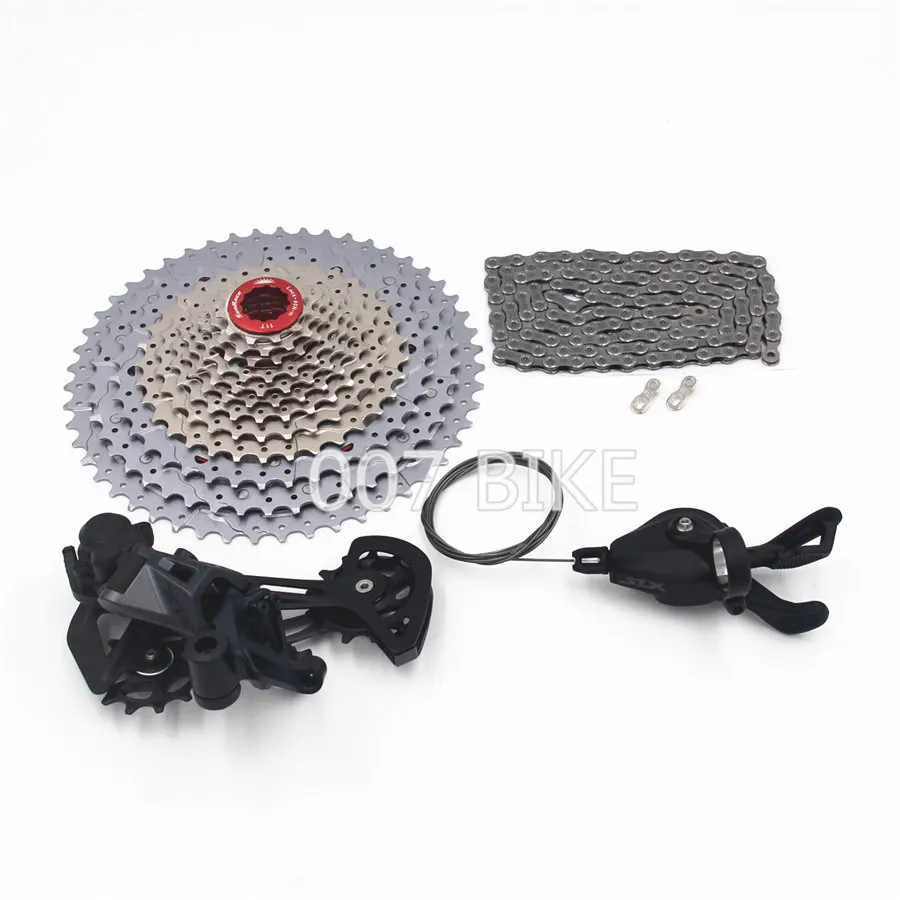 SHIMANO DEORE SLX M7100 комплект горного велосипеда MTB 1x12-Speed 51T SL+ RD+ CSMZ90+ X12 M7100 переключатель заднего хода