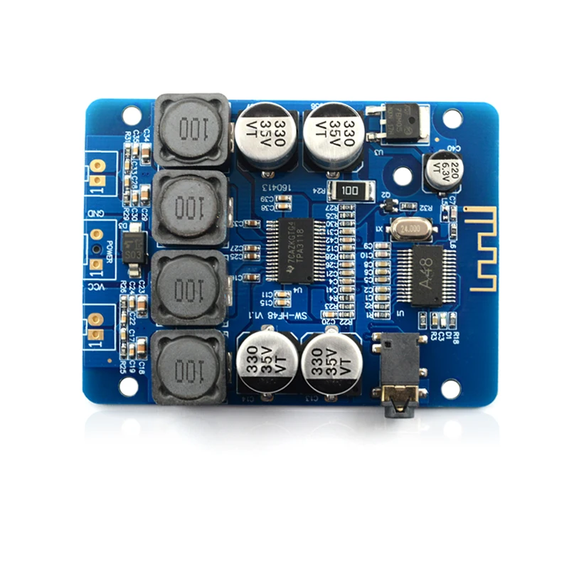 Плата усилителя Auido UNISIAN TPA3118 D2 с Bluetooth 2x30 Вт стерео Hi Fi цифровая плата мощности