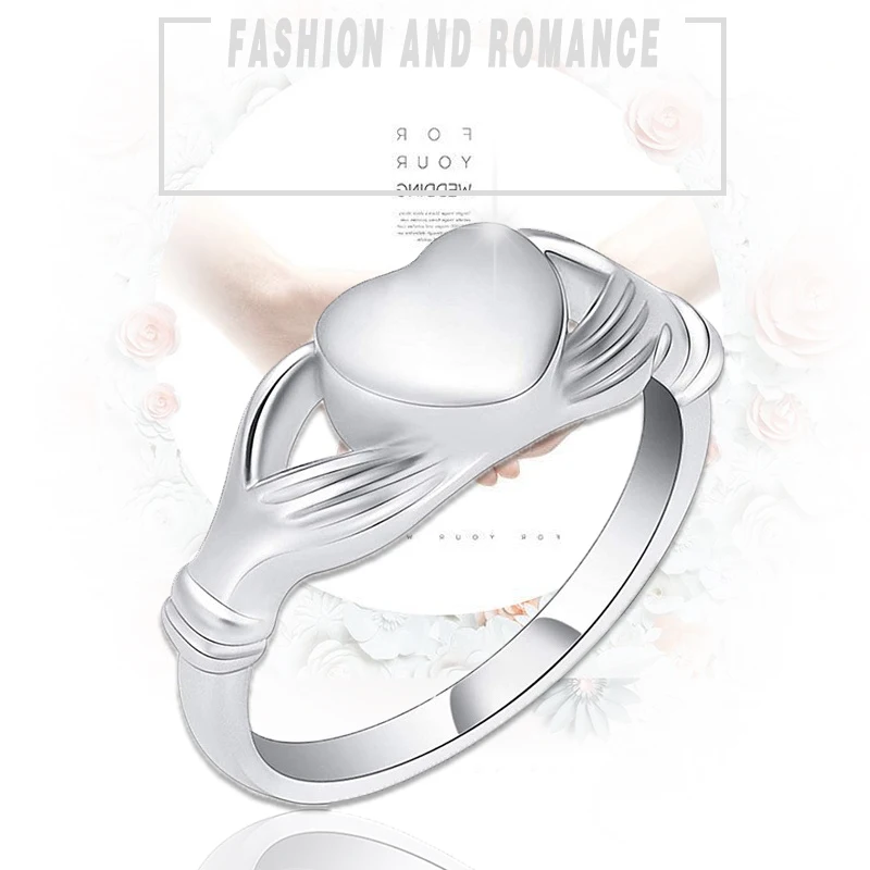 украшения 2021 бижутерия Серебряное сердце сплав для леди элегантные женские