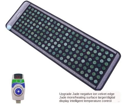 Подогрев нефритовый с германием камень Массажный коврик Натуральный Нефритовая