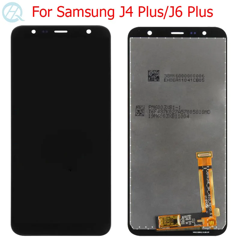 Оригинальный J6 Plus LCD для Samsung Galaxy J4 2018 + дисплей с рамкой 6 0 &quotSM J610F J415 J415F J410