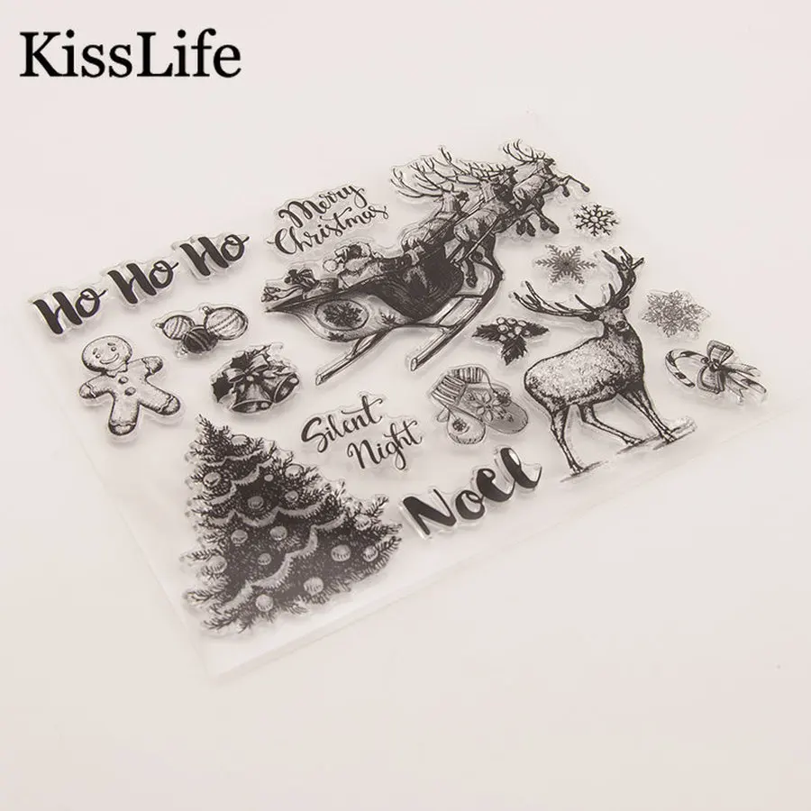 Рождественские носки с оленем снеговиком снегом цветком счастливыми