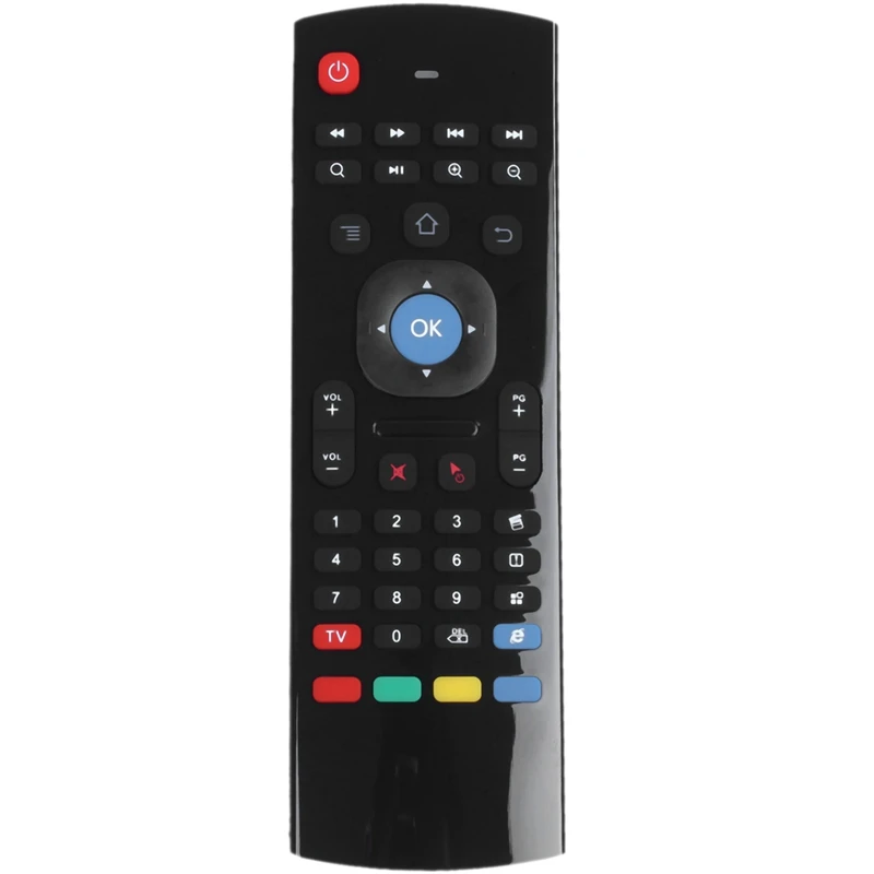 MX3 Portable 2.4G Wireless Remote Control Keyboard Controller Air Mouse for Smart TV Android box mini PC HTPC black | Электроника