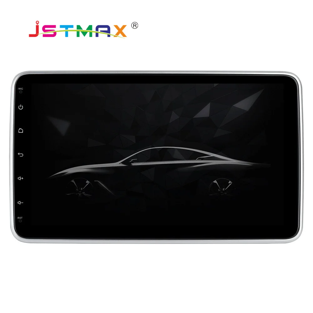 Автомобильный радиоприемник JSTMAX 2 Din 10 дюйма IPS экран Android 9 0 DSP Универсальная