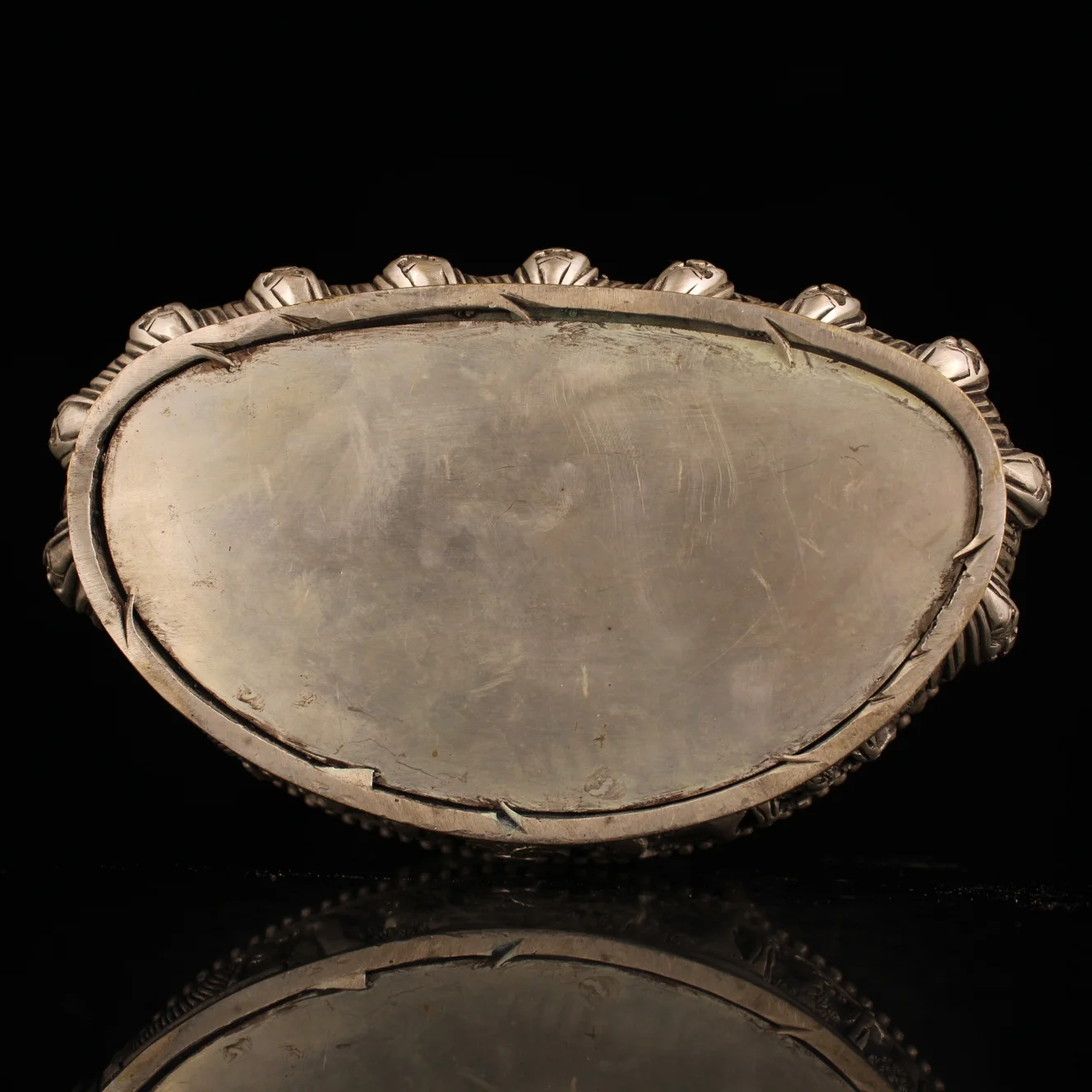 

LaoJunLu Pure Copper Inlaid Gem Gilt Silver Shakyamuni Buddha Imitation antique bronze masterpiece collection of solitary