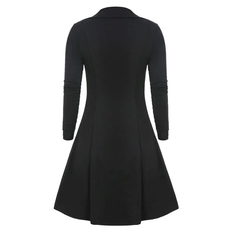 Новинка модная женская блузка для Хэллоуина Готическая накидка размера плюс