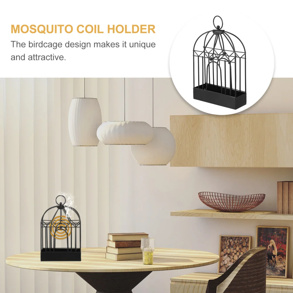 

2Pcs Durable Mosquito Coil Holder Practical Burner Incense Holder Home Decor